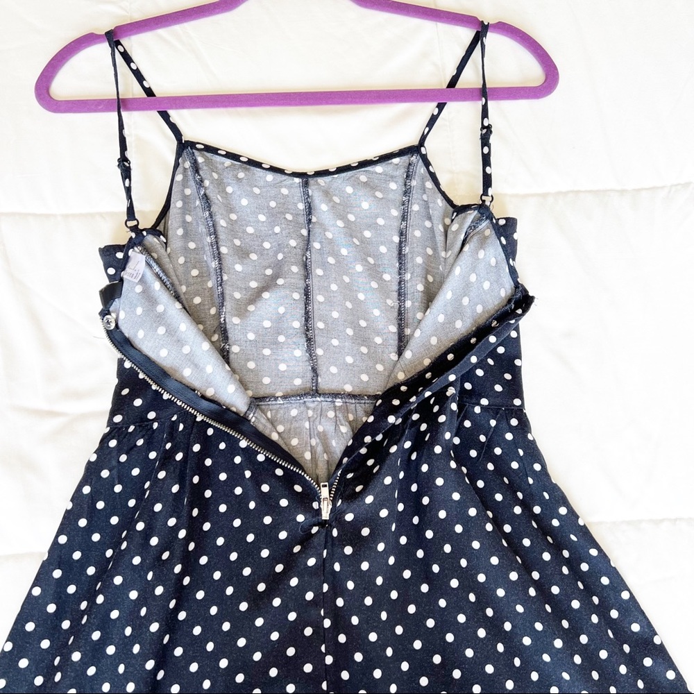 Short Polka Dot Sun Dress - Picture 5 of 6